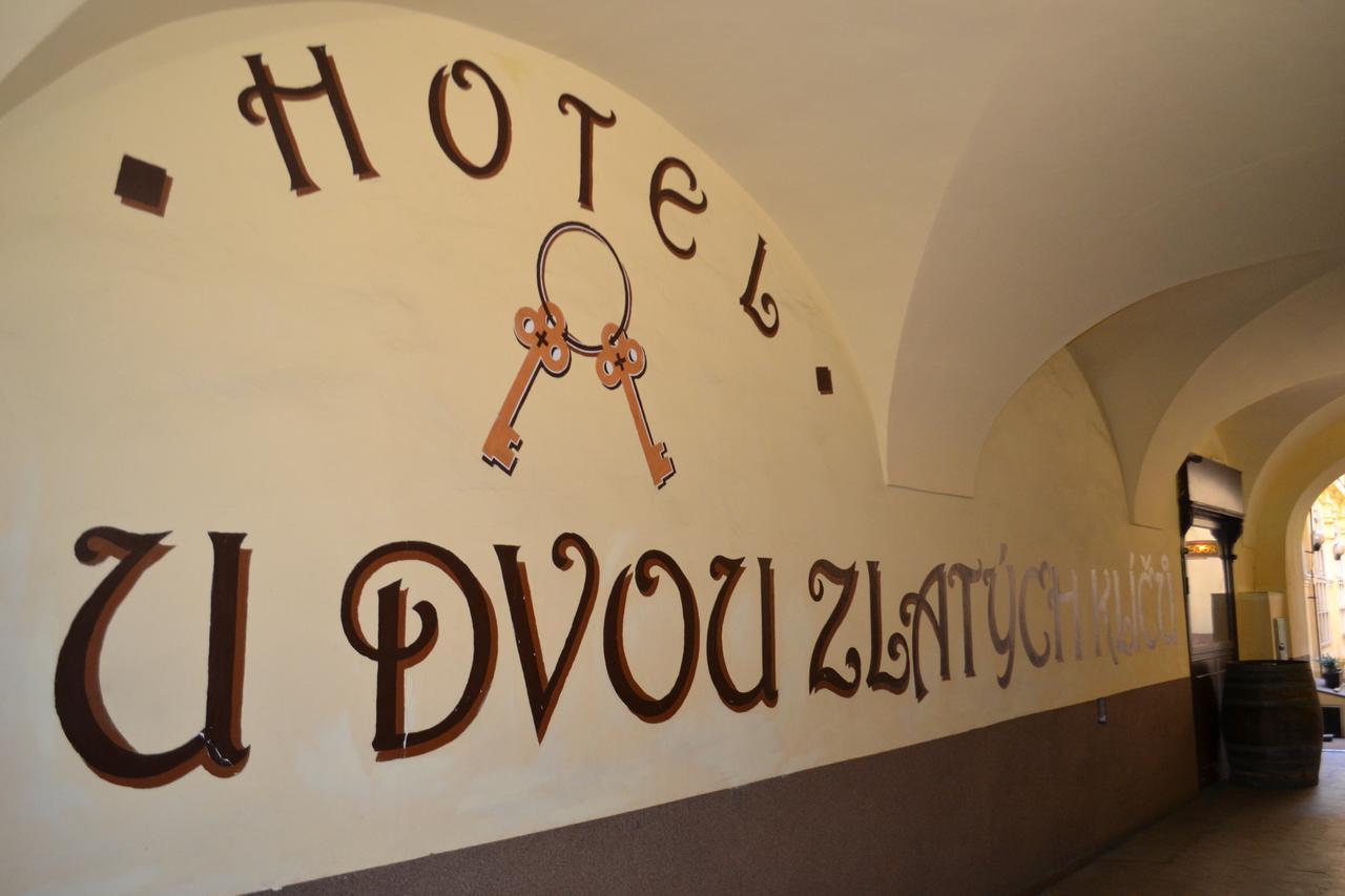 Hotel U Dvou Zlatych Klicu Praga Exterior foto