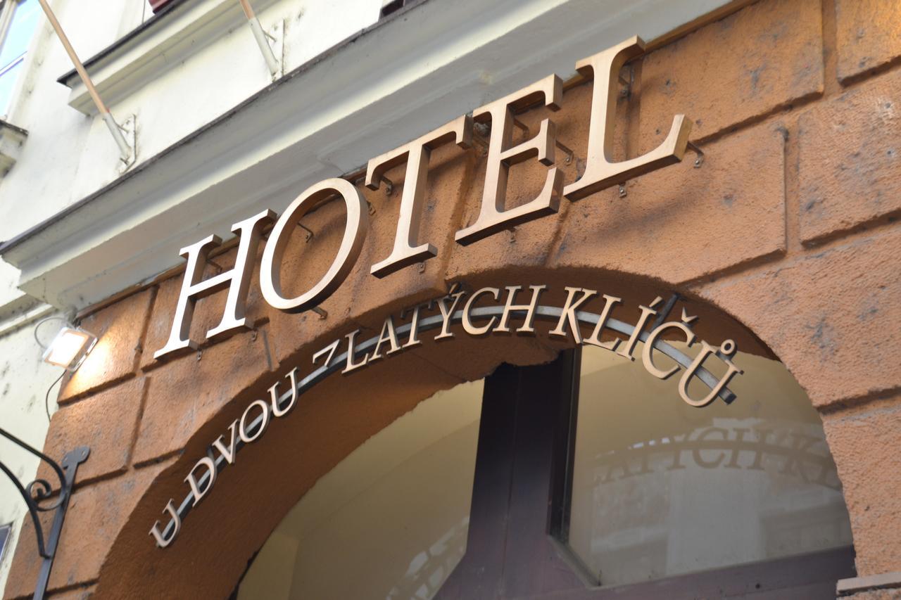 Hotel U Dvou Zlatych Klicu Praga Exterior foto